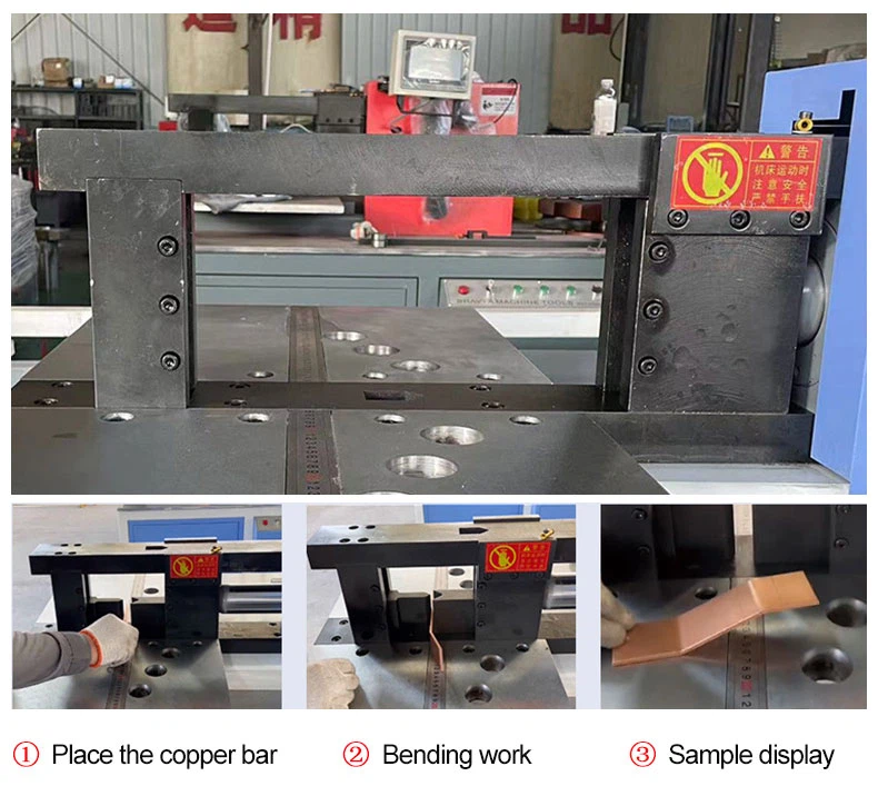 PLC control hydraulic busbar bending machine PLC control hydraulic busbar bending machine