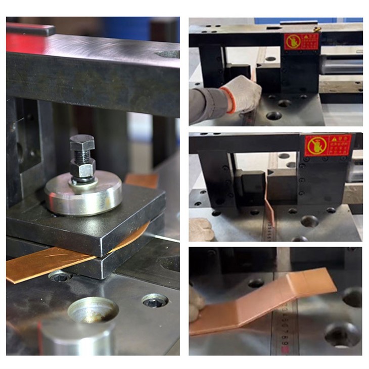 Plc Control Hydraulic Busbar Bending Machine